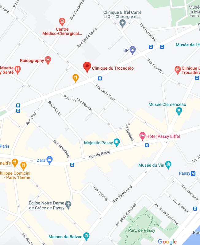 clinique-trocadero-map